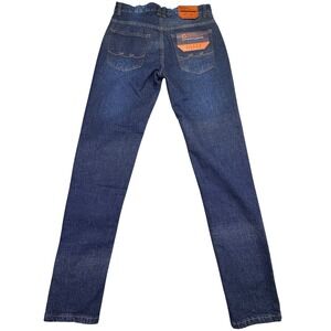 NWT Regal Exchange Jeans Men's Size 30x32  Blue Denim Super Stretch Straight Leg